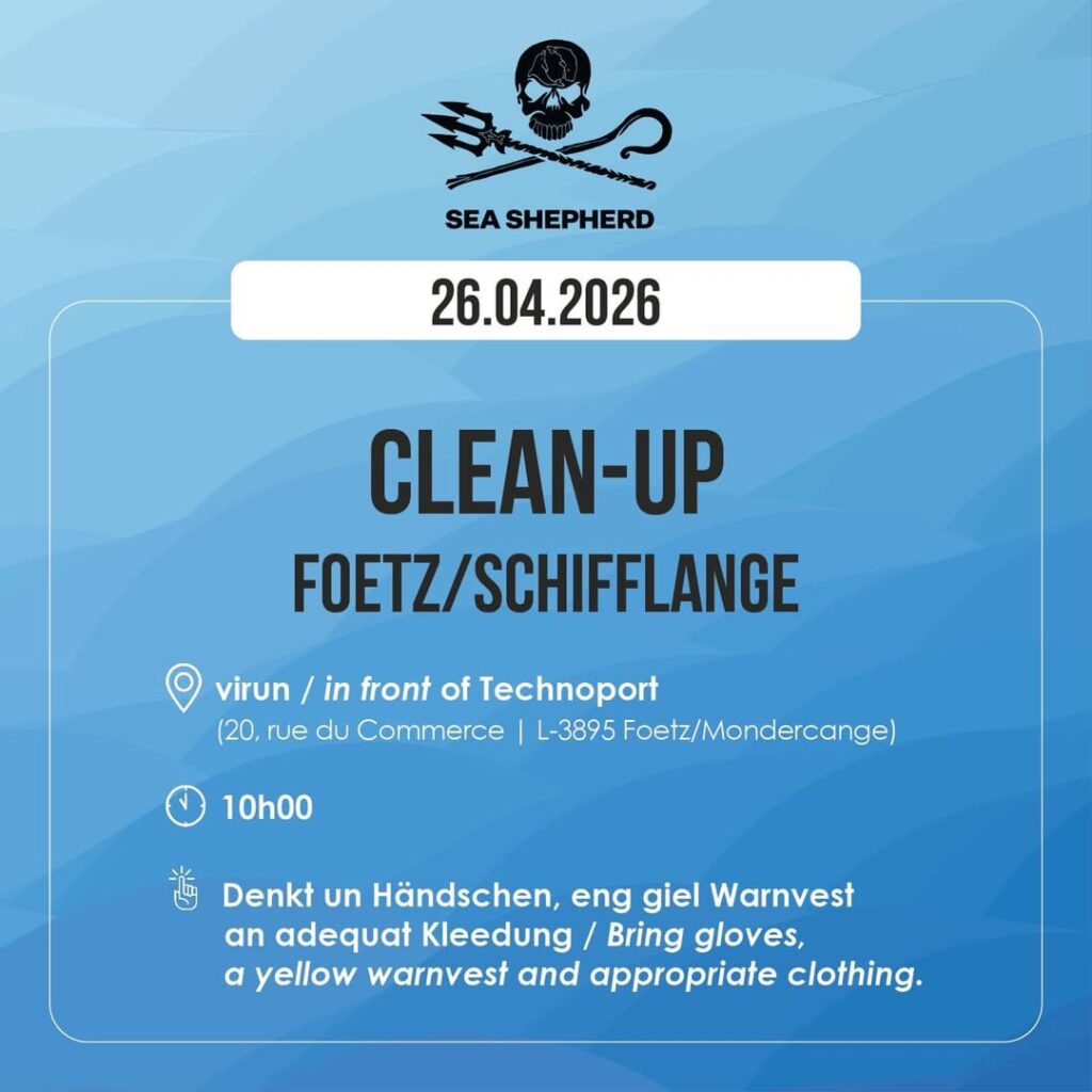 Sea Shepherd Clean-Up - Foetz - 26th April