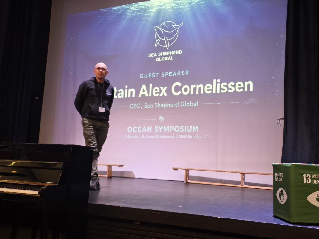 Ocean Symposium at St George's International School in honor of Sir David Attenborough